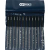 Jeu de 12 limes à aiguilles, L.145 mm KS Tools | 140.3050