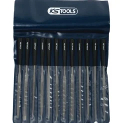 Jeu de 12 limes à aiguilles, L.145 mm KS Tools | 140.3050