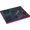 Jeu de limes et clés, module mousse 3/3 Fit&Go - 27 pcs - Bahco | FF1A5006