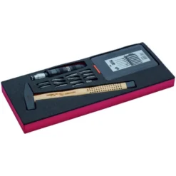 Jeu de marteaux/chasse-goupilles//tournevis à frapper, module mousse 1/3 Fit&Go - 35 pcs - Bahco | FF1E5004