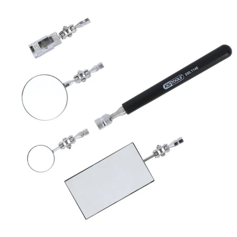 Jeu de miroirs d’inspection flexible, 5 pcs - KSTools | 550.1145