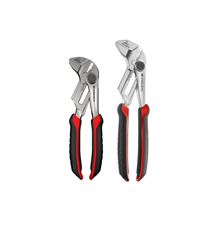 Jeu de 2 pinces universelles Facom type pince-clé série PWF 180 et 250 mm - FACOM FRANCE | PWF.J2PB