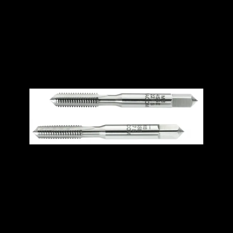Jeu de 2 Tarauds au cobalt 8 x 1,25mm ébaucheur et finisseur Facom | 227.S8X125T2
