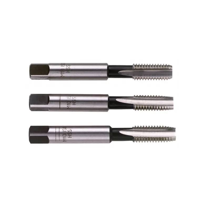 Jeu de 3 tarauds 5 x 0,8mm ébaucheur, intermédiaire et finisseur Facom | 227.5X80T3