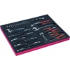 Jeu de tournevis/clés/pinces, module mousse 3/3 Fit&Go - 28 pcs - Bahco | FF1A67