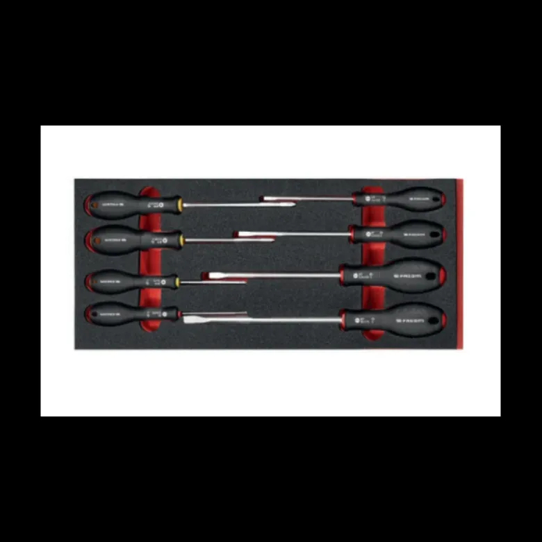 Jeu de 8 tournevis Ergotwist fente / ph en module mousse - FACOM | MODM.BT1PF
