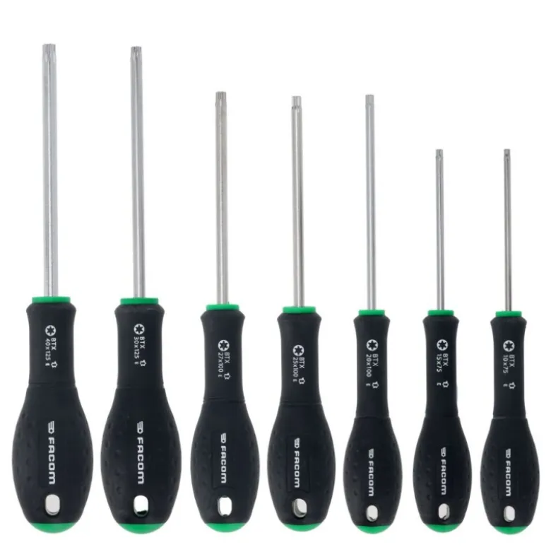 Jeu de 7 tournevis Ergotwist - Torx - FACOM | BTXJ7PB