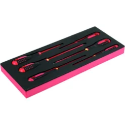 Jeu de tournevis isolés pour vis à fente/Phillips, module 1/3 Fit&Go - 6 Pcs - Bahco | FF1E1011