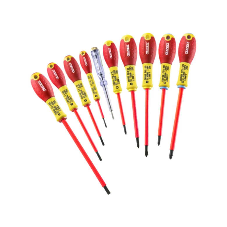 Jeu de 10 tournevis isolés 1000 volts - E160912 | Expert by Facom