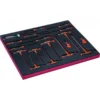 Jeu de tournevis, module mousse 3/3 Fit&Go - 18 pcs - Bahco | FF1A139