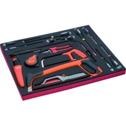 Jeu de tournevis/outils de coupe, module mousse 3/3 Fit&Go - 17 pcs - Bahco | FF1A5021