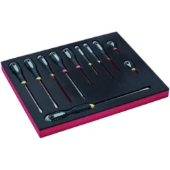 Jeu de tournevis Phillips, module mousse 2/3 Fit&Go - 11 pcs - Bahco | FF1F1002