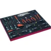Jeu de tournevis/pinces, module mousse 3/3 Fit&Go - 23 pcs - Bahco | FF1A06