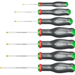 Jeu de 7 tournevis Protwist resistorx lame ronde - FACOM FRANCE | ATXR.J7PB