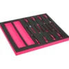 Jeu de tournevis vis à fente/Phillips/Pozidriv isolé, module mousse 2/3 Fit&Go - 8 pcs - Bahco | FF1F1006