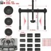 Jeu d'extracteur de moyeux de roue universel, 27 pcs - KSTools | 460.1765