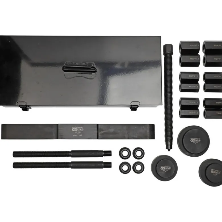 Jeu d'extracteur de moyeux de roue universel, 27 pcs - KSTools | 460.1765