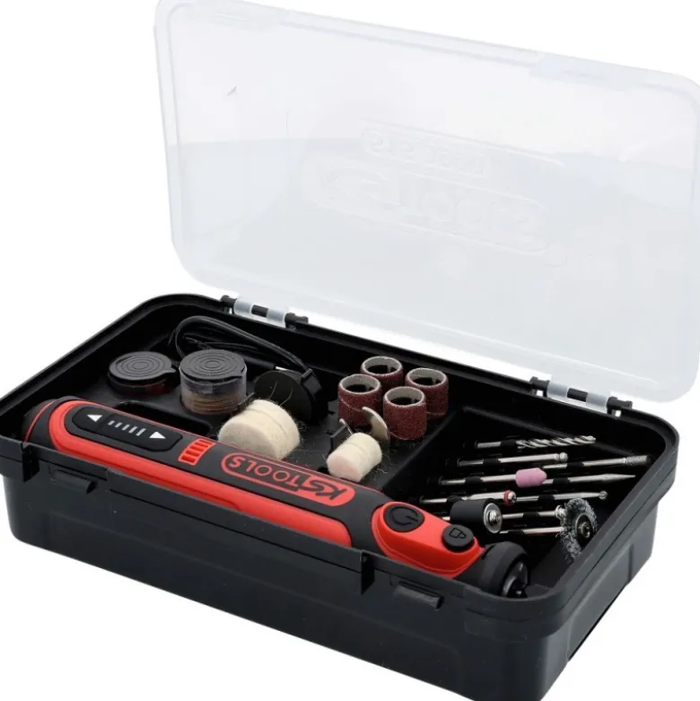 Jeu d’outil multifonction eMONSTER sans fil avec 50 accessoires - KSTools | 515.3990