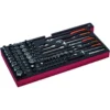 Jeu d’outils échelle métrique, module mousse pour caisses à outils 1483K & 1483KHD - 95 pcs - Bahco | FF3A09