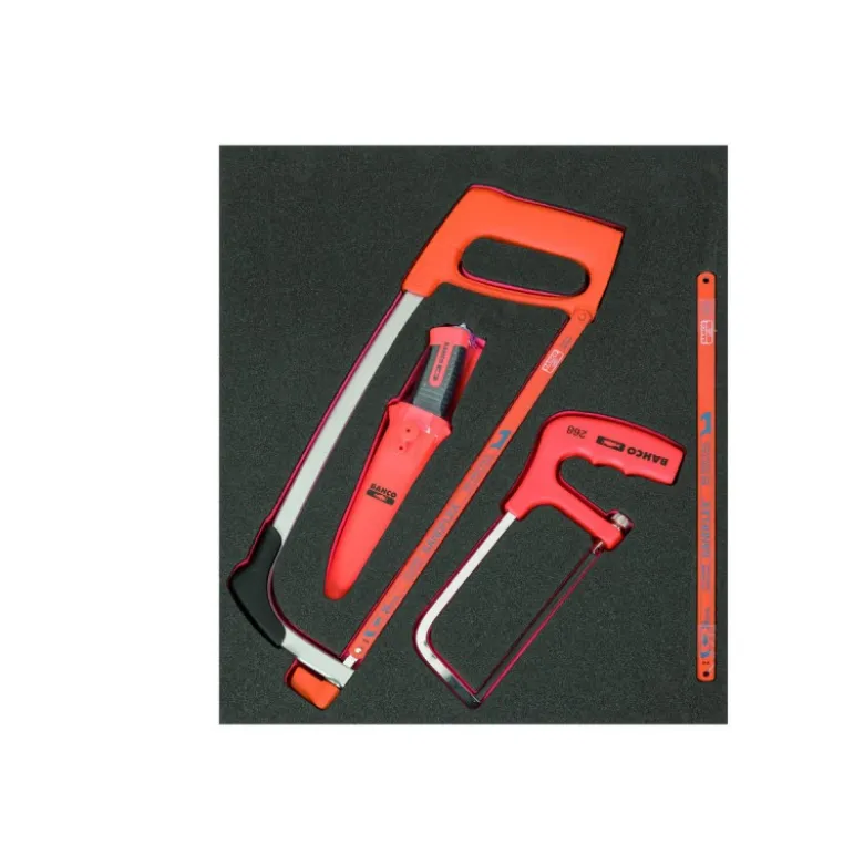 Jeu d’outils de coupe, module mousse 2/3 Fit&Go - 8 pcs - Bahco | FF1F5005