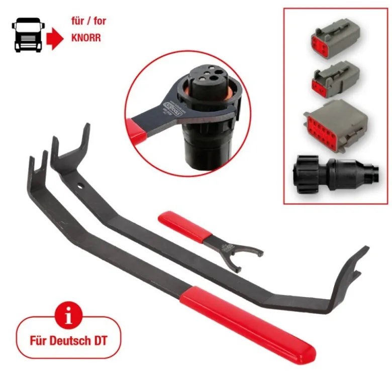 Jeu d’outils de déverrouillage de capteur de frein Knorr, 3 pcs - KSTools | 460.0505