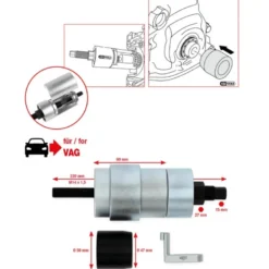 Jeu d'outils de montage de pignon pour VAG - KSTools | 400.0910