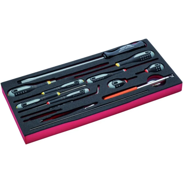 Jeu d’outils en pouces, module mousse pour caisses à outils 1483K & 1483KHD - 14 pcs - Bahco | FF3A15
