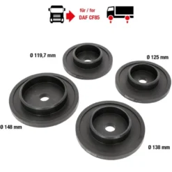 Jeu d’outils pour le montage et le démontage des roulements de moyeu pour DAF, 4 pcs - KSTools | 460.4350
