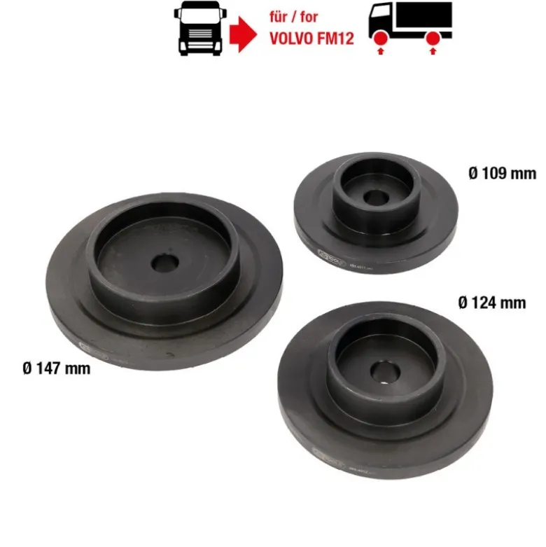 Jeu d’outils pour le montage et le démontage des roulements de moyeu pour VOLVO, 3 pcs - KSTools | 460.4010