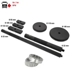 Jeu d’outils pour roulements de roue pour BPW, 7 pcs - KSTools | 460.1300