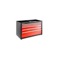JLS3 MEUBLE BAS DOUBLE A 5 TIROIRS ROUGE - JETline - Facom France | JLS3-MBD5T