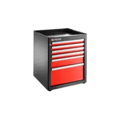 JLS3 MEUBLE BAS SIMPLE A 6 TIROIRS ROUGE - JETline - Facom France | JLS3-MBS6T