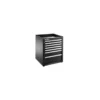 JLS3 MEUBLE BAS SIMPLE A 7 TIROIRS NOIR - JETline - Facom France | JLS3-MBS7TBS