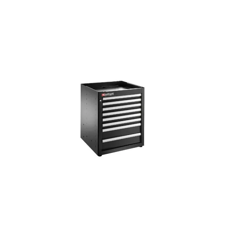 JLS3 MEUBLE BAS SIMPLE A 8 TIROIRS NOIR - JETline - Facom France | JLS3-MBS8TBS