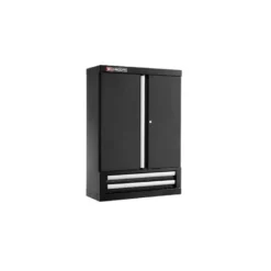 JLS3 MEUBLE HAUT SIMPLE A PORTES PLEINES ET 2 TIROIRS NOIR - JETline - Facom France | JLS3-2202BS
