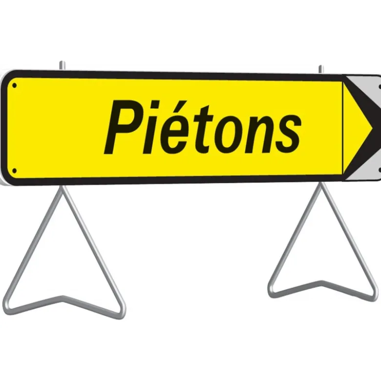 KD 1300X300 T1 PIETONS FLECHE AMOVIBLE TALIAPLAST | 526003