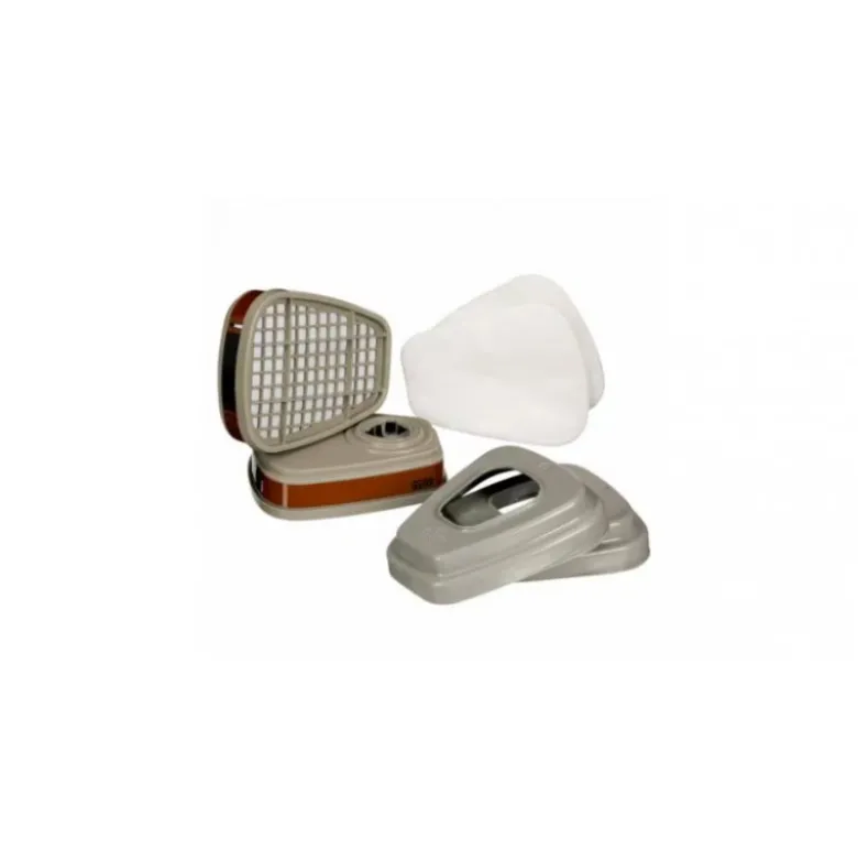 Kit de filtres 3M™ 6002-1, A2P2, vapeurs organiques (2x6055, 2x5925, 2x501) 3M FRANCE | 7100330417