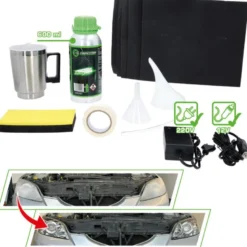 Kit de préparation de phares COMPETITION, 16 pcs - KSTools | 512.5100