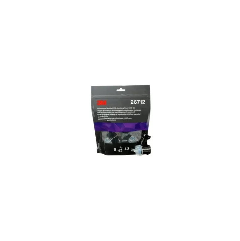 Kit de recharge de buses de pulvérisation HVLP par gravité, 26712, Bleue, 1.2, 5 buses par pack 7100206004 | 3M