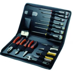 Kit d'outils d'électricien dans pochette à fermeture éclair - 17 pcs - Bahco | 9852