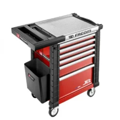 Kit propreté servante JET : support rouleau, bouteilles et bac à déchets - FACOM FRANCE | JET.WA5