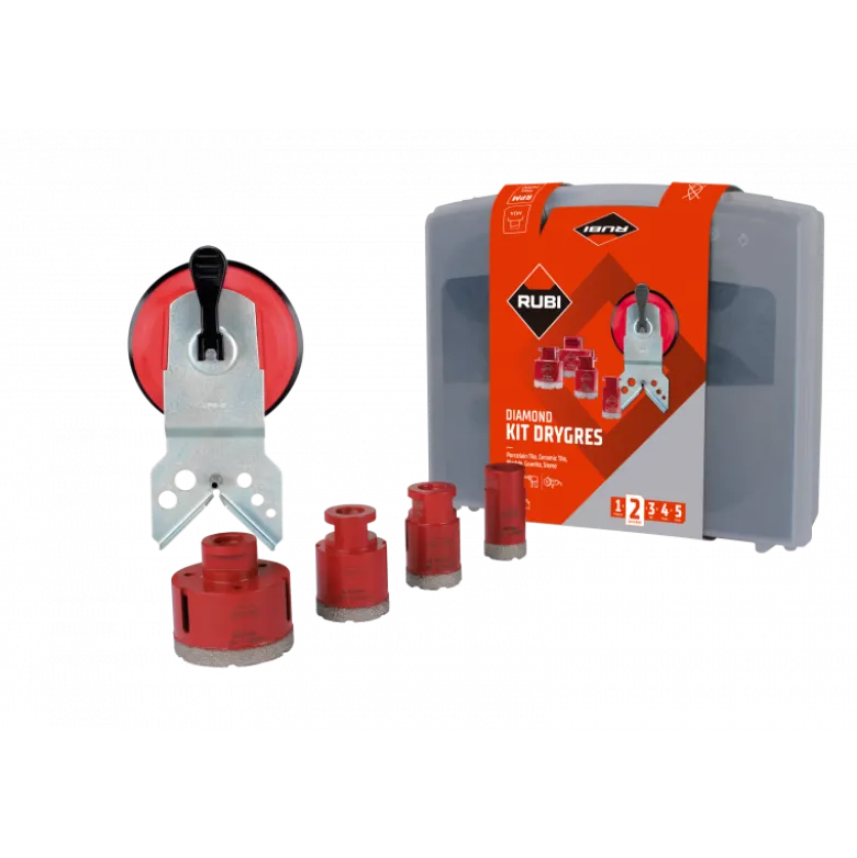 KIT 4 Trépans DRYGRES - RUBI | 50917