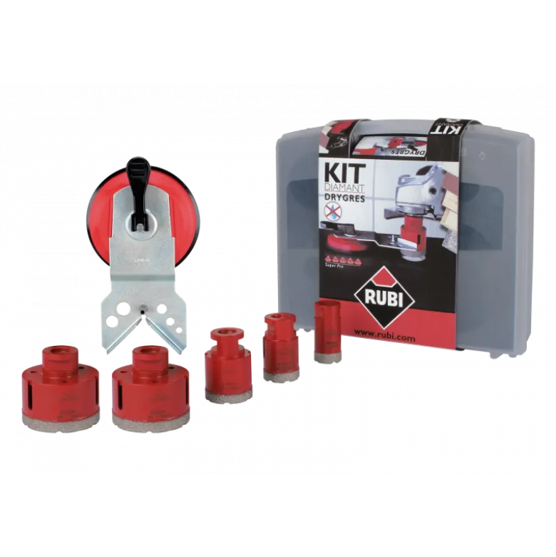 KIT 5 Trépans DRYGRES - RUBI | 50936