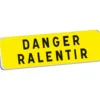 KM9 T1 900 JAUNE DANGER RALENTIR TALIAPLAST | 525214