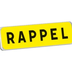 KM9 T1 900 JAUNE RAPPEL TALIAPLAST | 525203