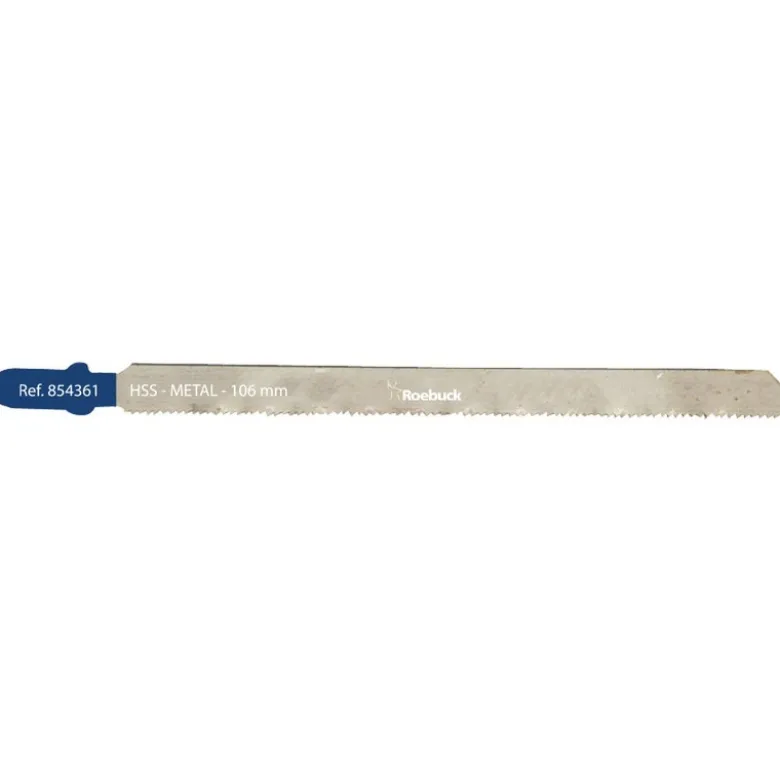 LAME SCIE SAUTEUSE METAL HSS CF ETUI DE 5 LAMES - ROEBUCK | 854361