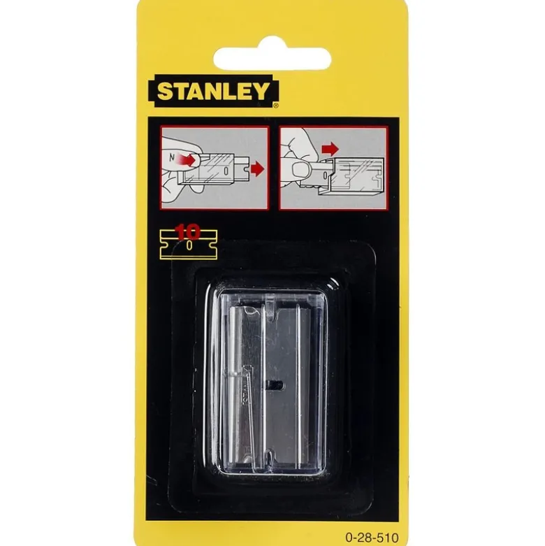 LAMES DE GRATTE-VITRES METAL - BOITE 100 LAMES STANLEY 1-11-515