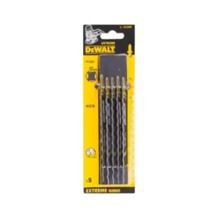 Lames de scies sauteuses pour la coupe de matériaux tendres - épaisseur 100 mm - lot de 5 - Dewalt | DT2201