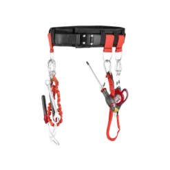 Longe 1,2 m Attache poignet et mousqueton 80mm en inox à vis (SLS) Facom | LAN-WRT1.2