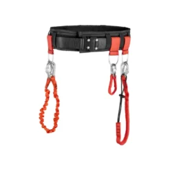 Longe 1,2 m Double mousquetons 80mm en inox à vis (SLS) Facom | LAN1.2